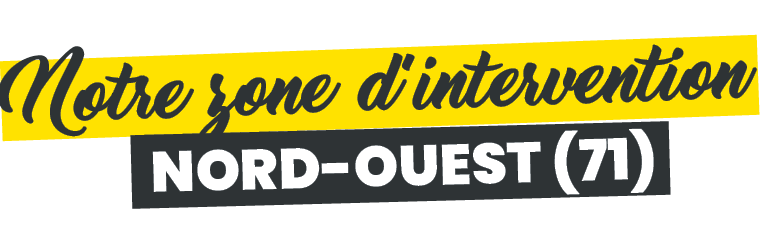 Zone d'intervention de l'équipe spécialisée en maladies neuro-évolutives en Saône et Loire par Amaelles, Nord-Ouest (71).
