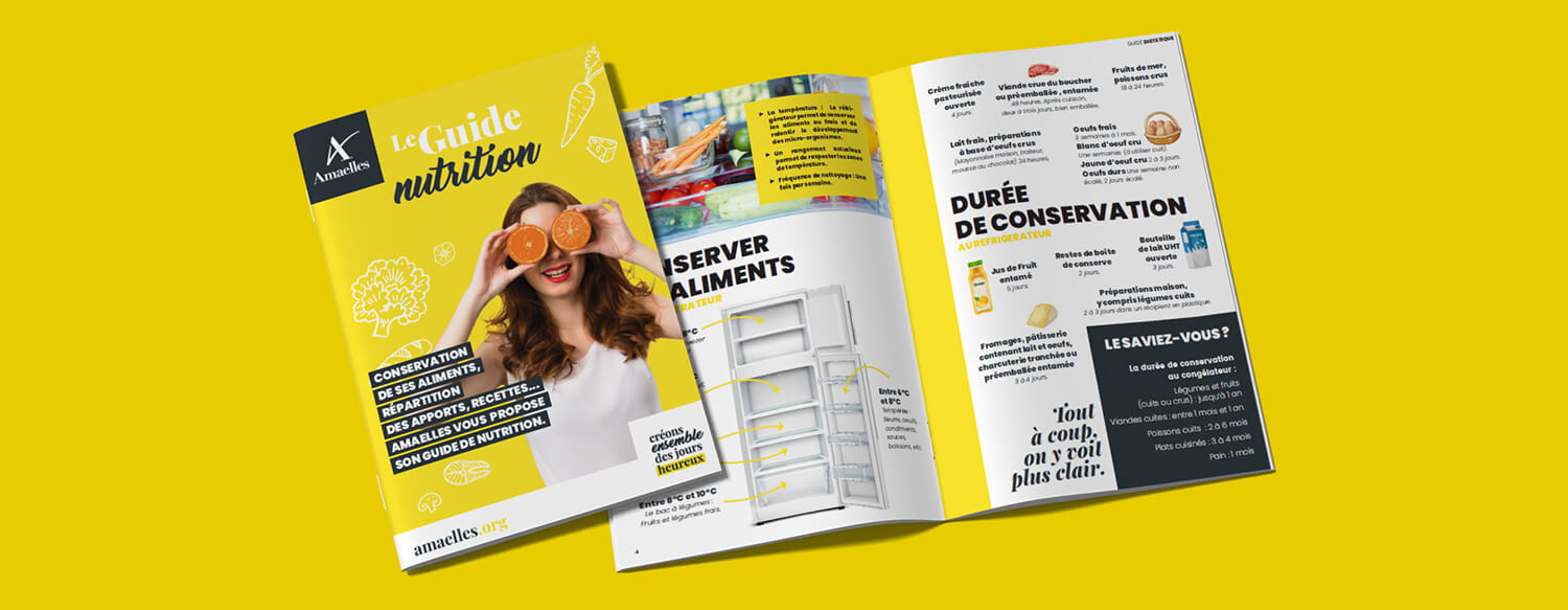 nouveau guide nutrition recettes astuces conseils alimentaires créé par amaelles pour la famille et les personnes âgées