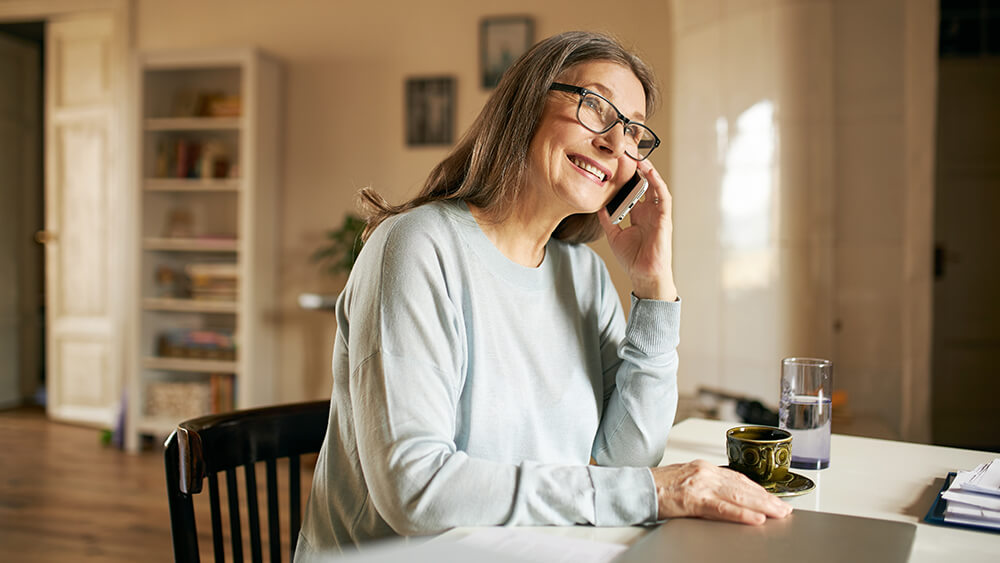 bénévole appelant telephonique chez amaelles