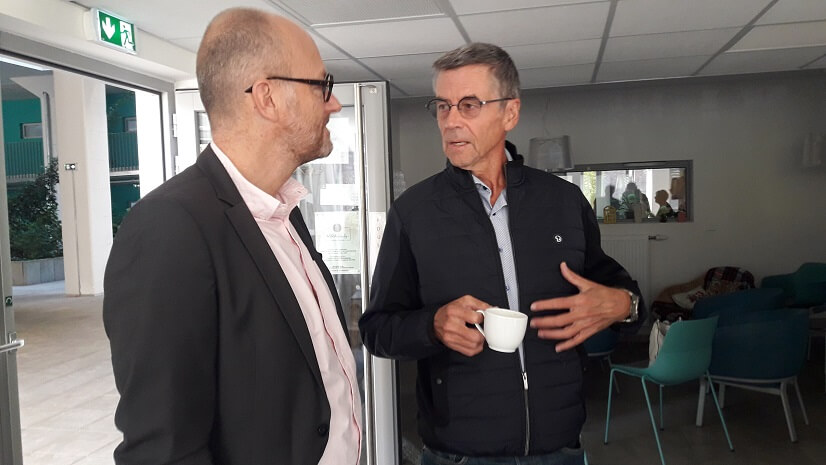 rencontre entre matthieu domas directeur general du reseau apa - amaelles et les elus locaux d'alsace