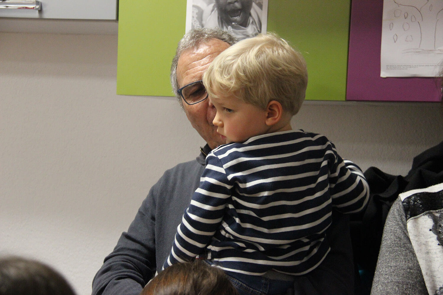 fete de noel 2023 avec la micro creche amaelles les petits castors a mulhouse