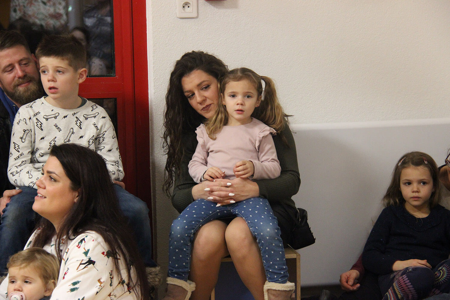 feter noel 2023 avec la micro creche amaelles les petits castors a mulhouse