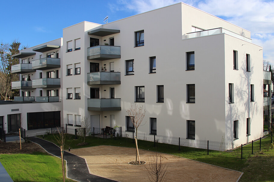 Résidence Les Jardins de Daphné à Riedisheim par Amaelles