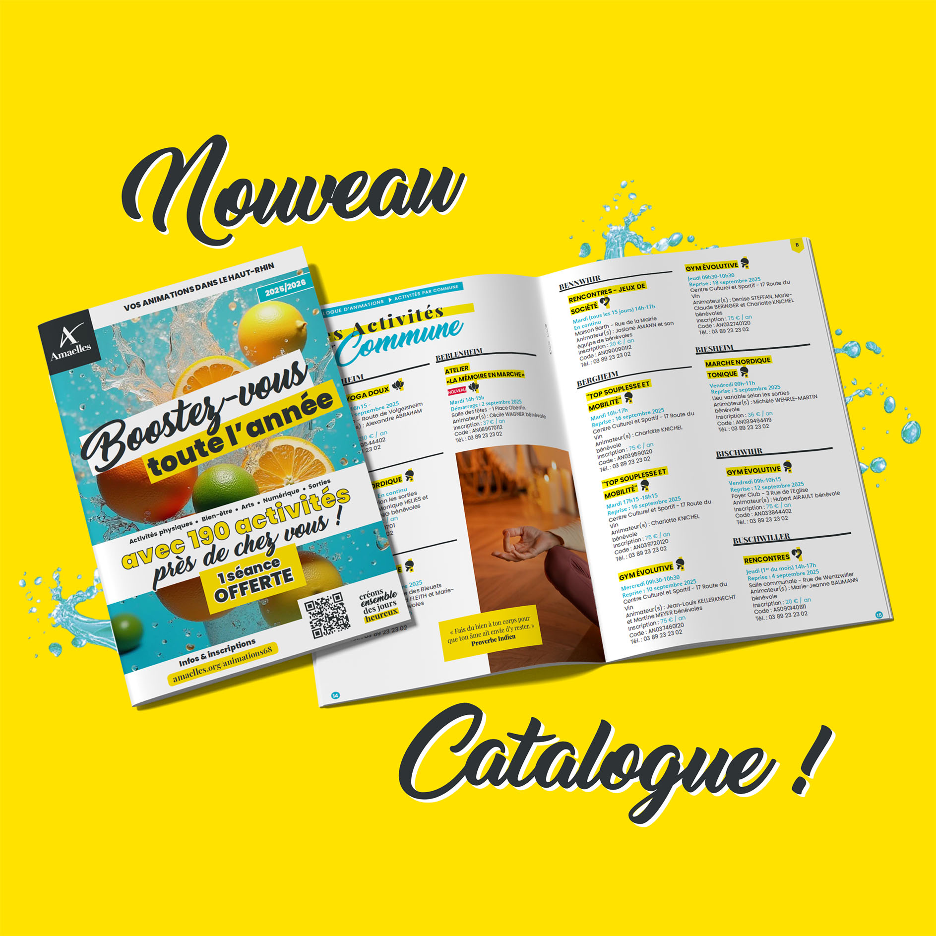 Nouveau catalogue animations pour seniors amaelles haut-rhin dans le 68