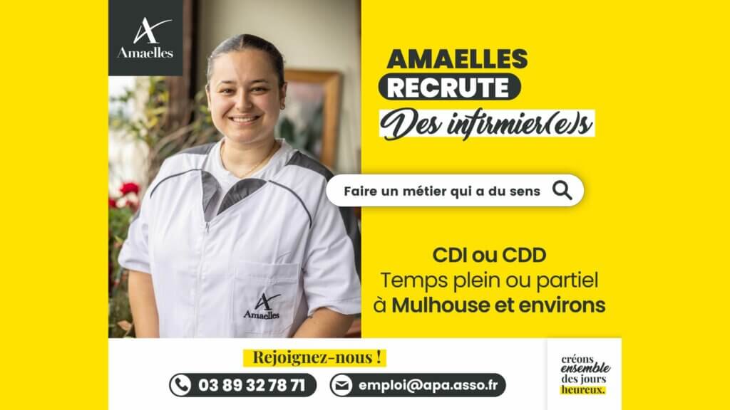 à la recherche d'un emploi infirmier IDE sur Mulhouse ? on recrute !