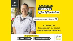 à la recherche d'un emploi infirmier IDE sur Mulhouse ? on recrute !