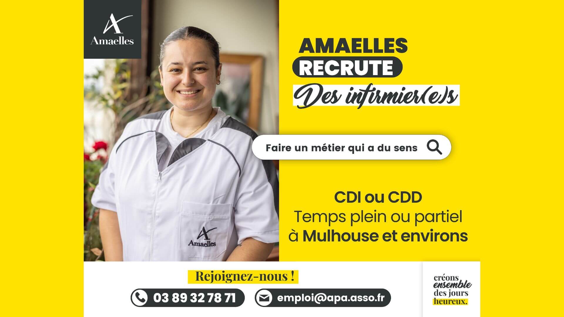 à la recherche d'un emploi infirmier IDE sur Mulhouse ? on recrute !
