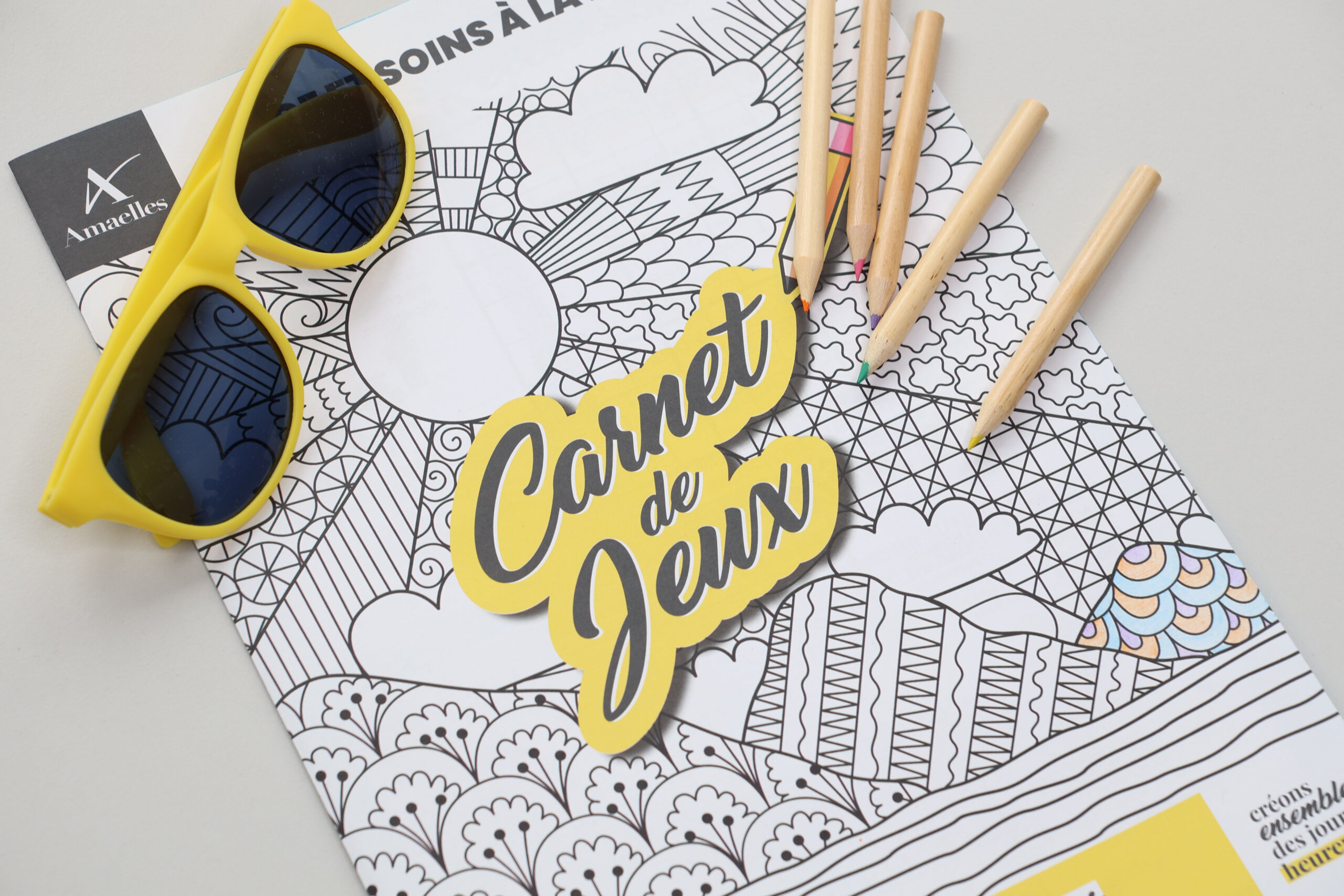 Carnet de jeux 2025 Amaelles