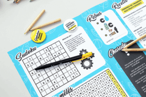 Carnet de jeux 2025 Amaelles - page intérieure