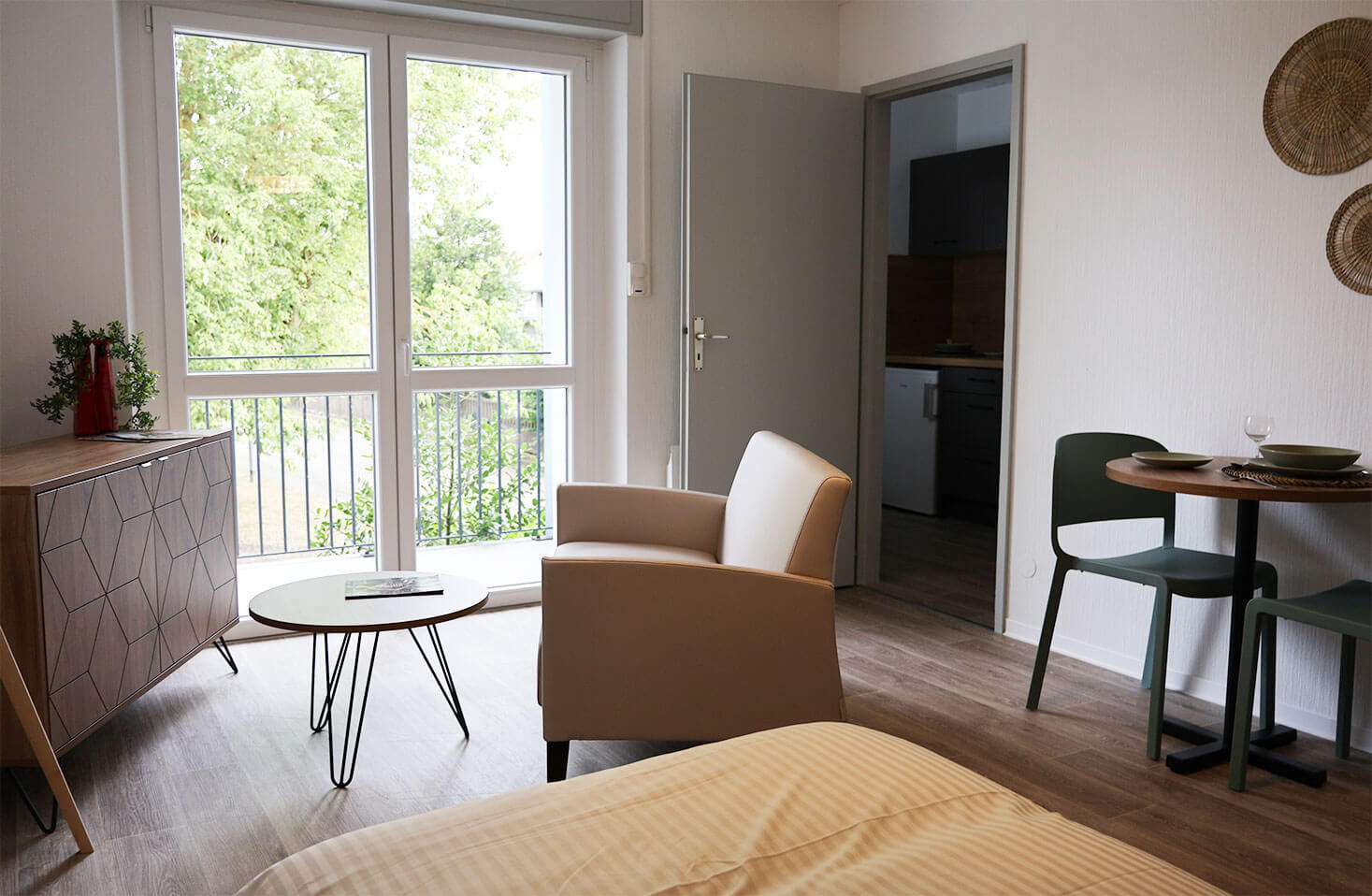 Appartement F1 témoin - Résidence Saint-Brice St Brice à Illfurth par Amaelles Haut-Rhin