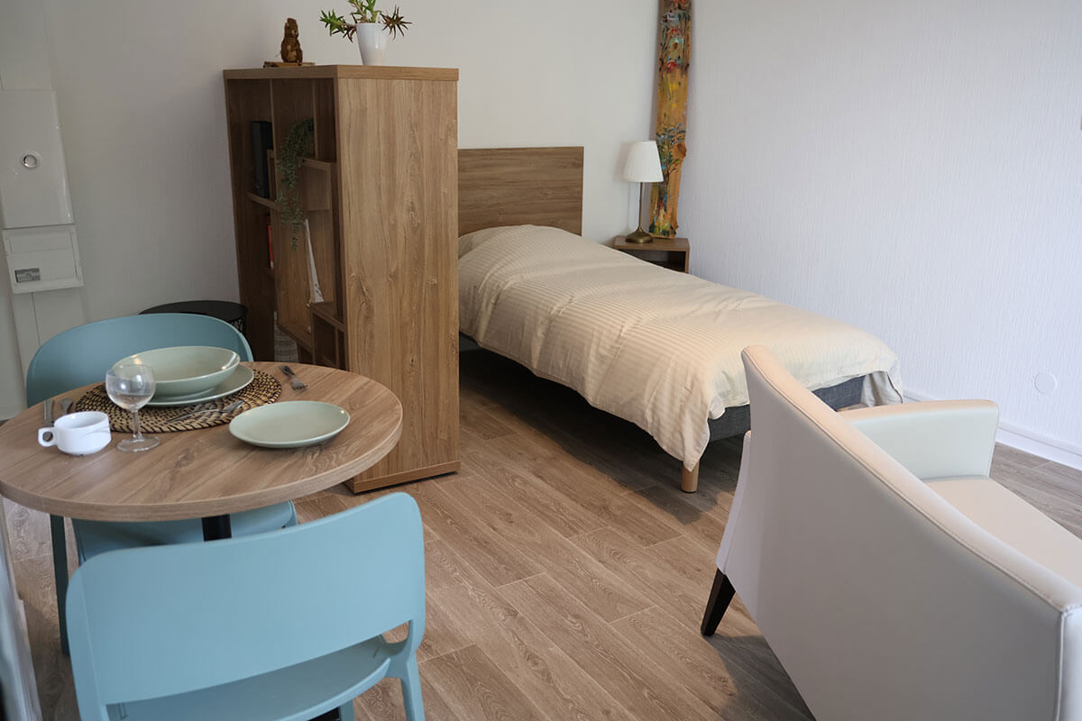 Appartement F1 témoin - Résidence Saint-Brice St Brice à Illfurth par Amaelles Haut-Rhin