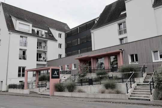 Façade résidence seniors Saint Brice Illfurth