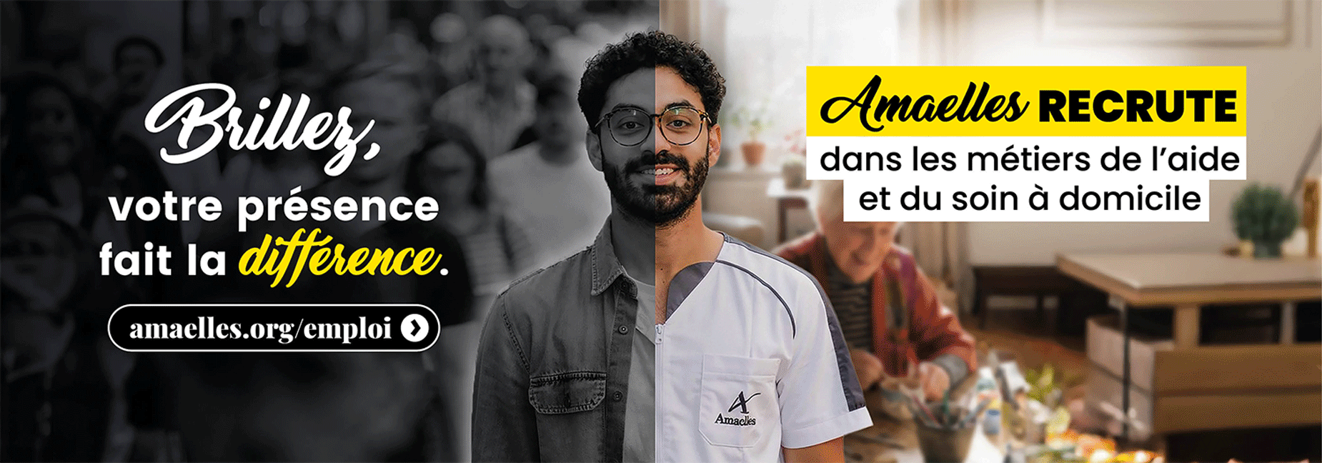Amaelles recrutement offres d'emploi dans l'aide et le soin à la personne