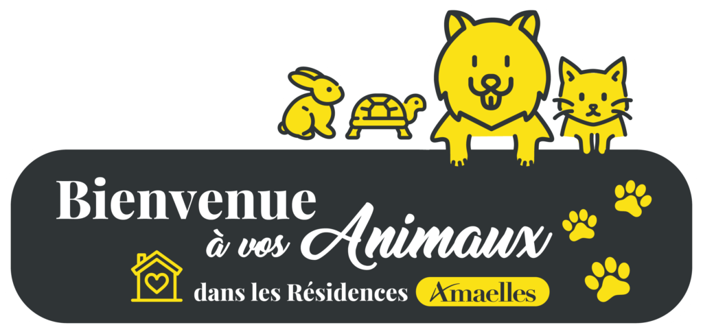 PANNEAU ANIMAUX BIENVENUE RESIDENCES GRIS